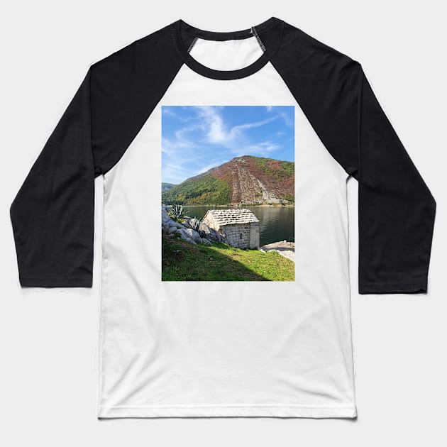 Chapel by the lake Baseball T-Shirt by Zamart20